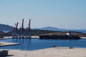 A Caisson Construction <br> at Astakos Port 8