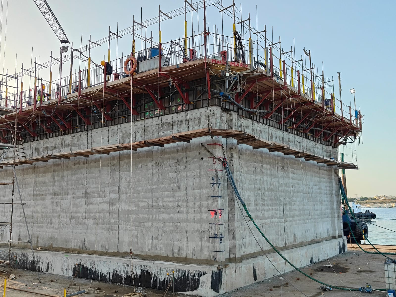 A Caisson Construction <br> at Malta Freeport 5
