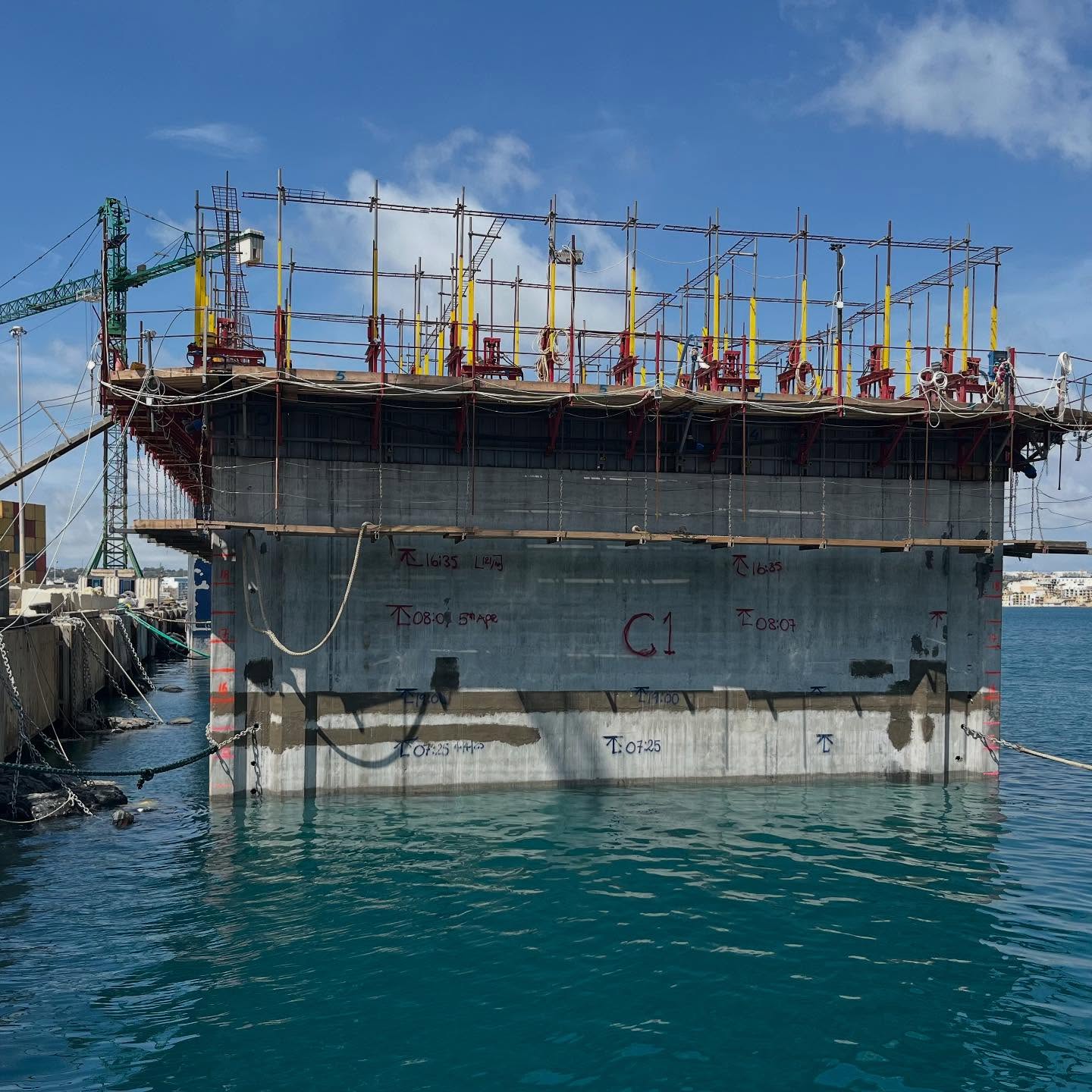 A Caisson Construction <br> at Malta Freeport 6