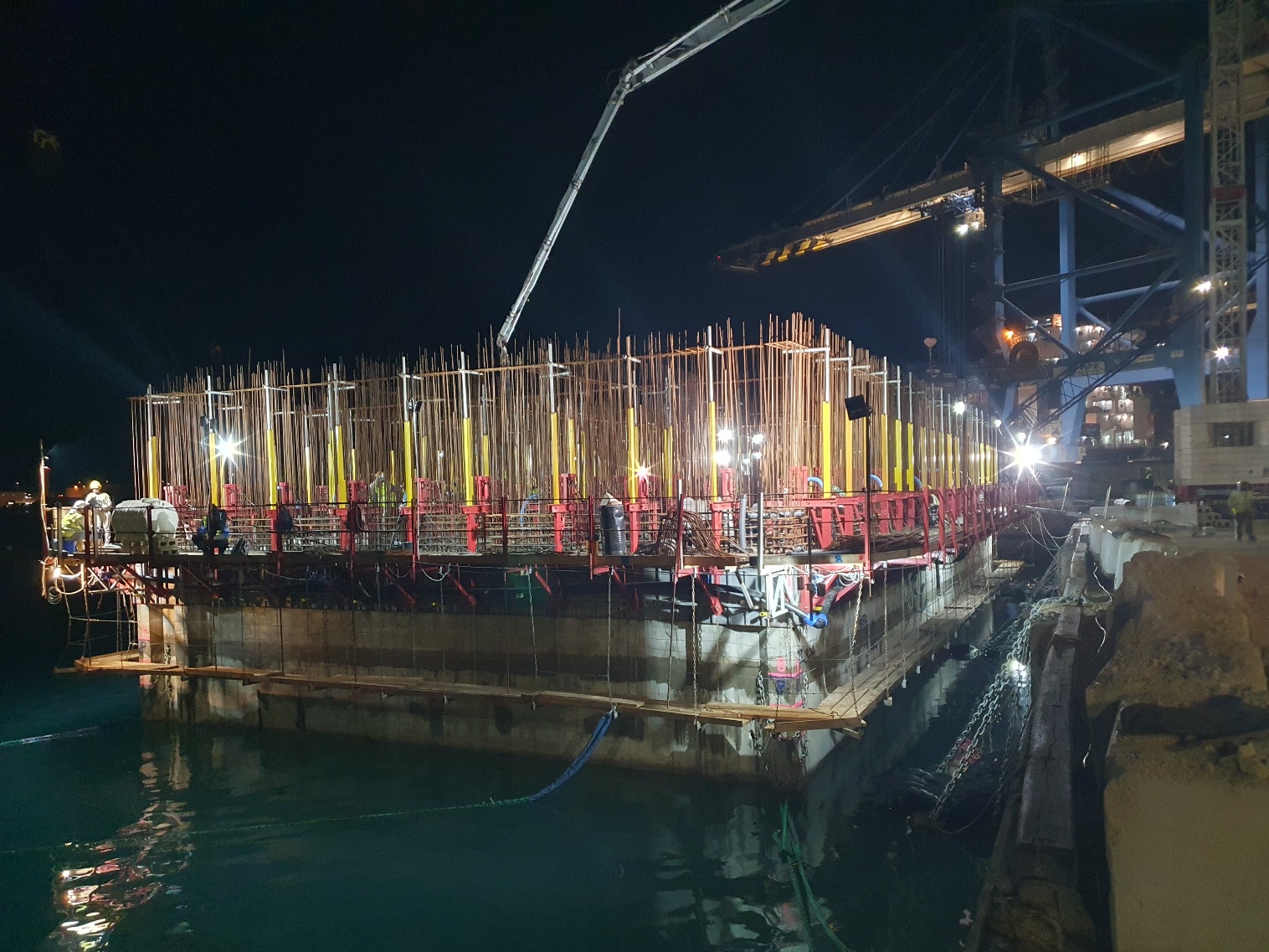A Caisson Construction <br> at Malta Freeport 8