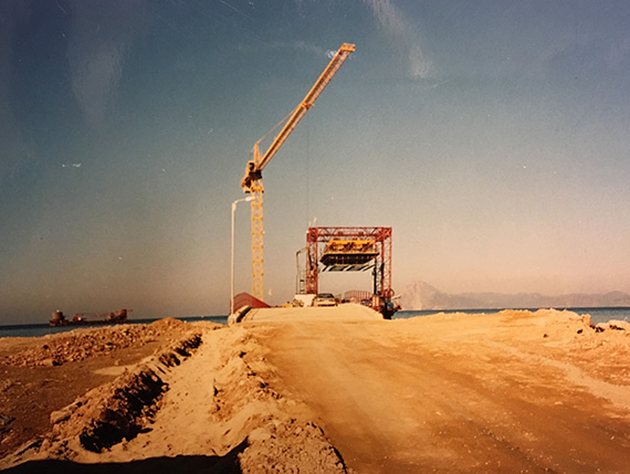 A Caisson Construction <br> at Patras Port 2